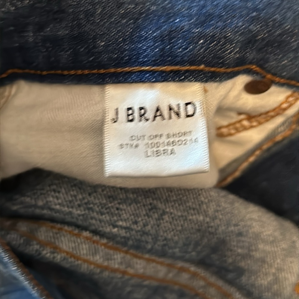 J Brand Libra Denim Cutoff Shorts Size 28 - Picture 8 of 8